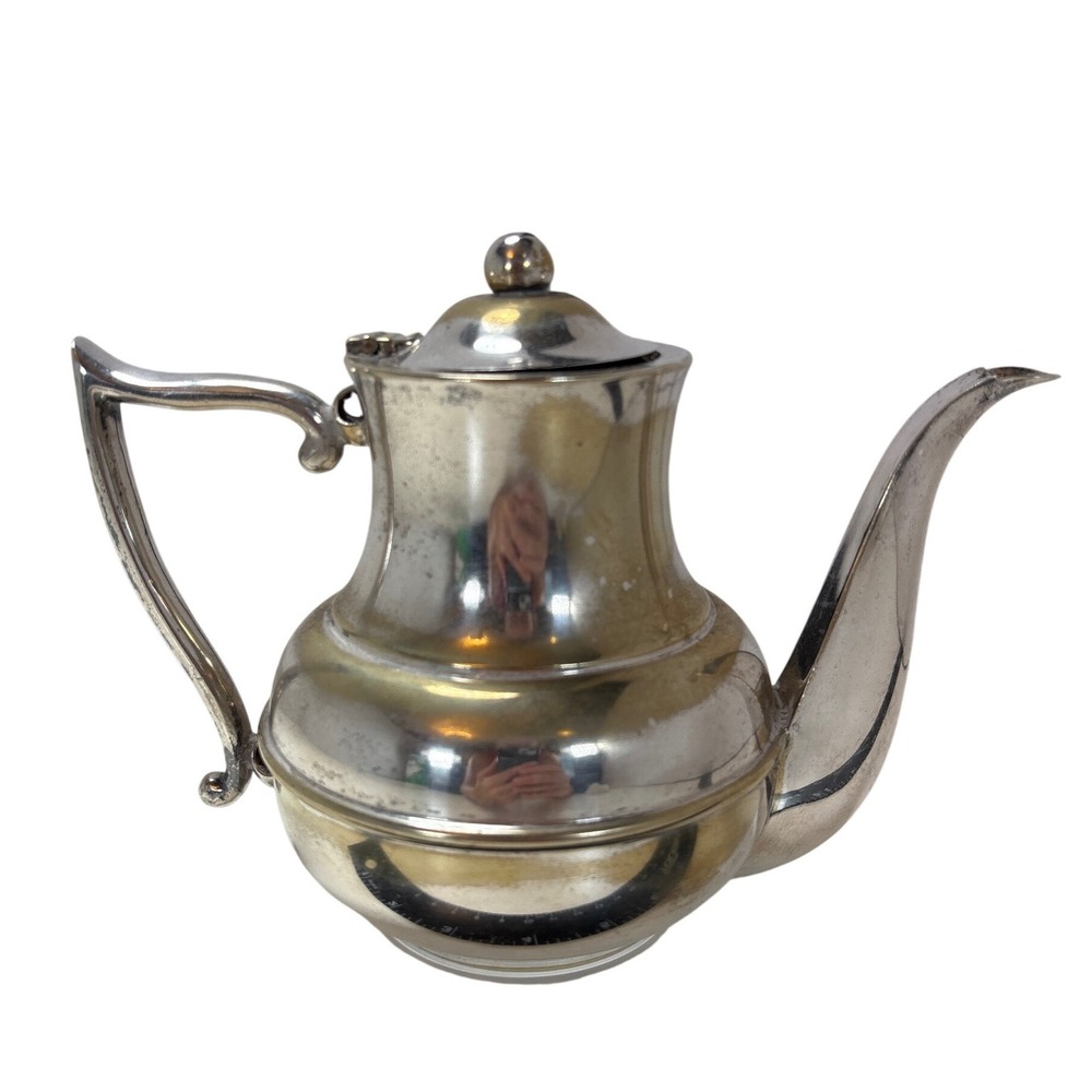 Vintage Australian Perfection Silver Plate Coffee Pot EPNS Art Deco 1960s MCM